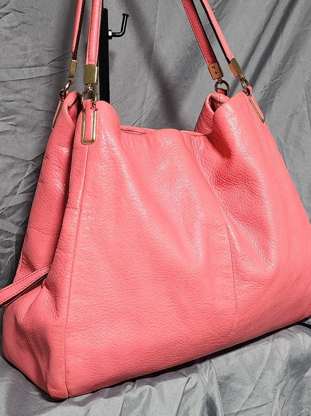 Coach Madison Pheobe Pink Leather Hobo Shoulderbag Purse